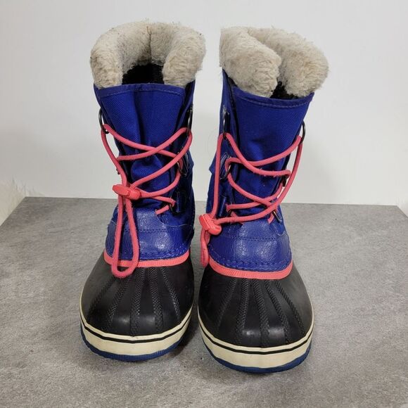 SOREL Snow Carnival duck Ny1879484 waterproof mid calf boots shoes Navy Size 5 - Picture 6 of 10
